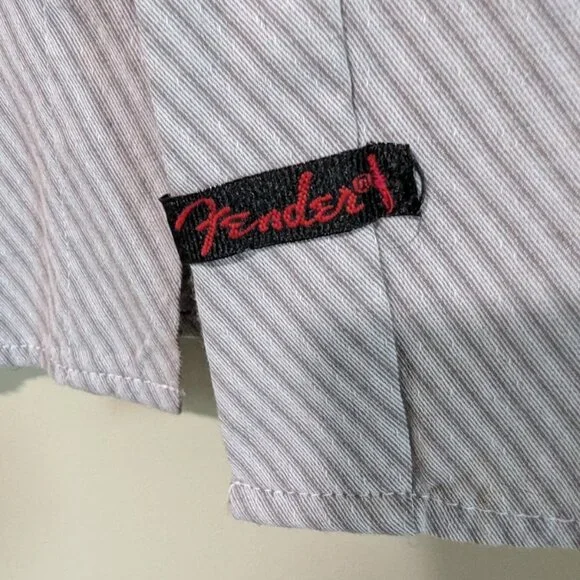 Authentic Fender Custom Shop Telecaster Button Down Shirt - Men's XXL - Picture 8 of 11